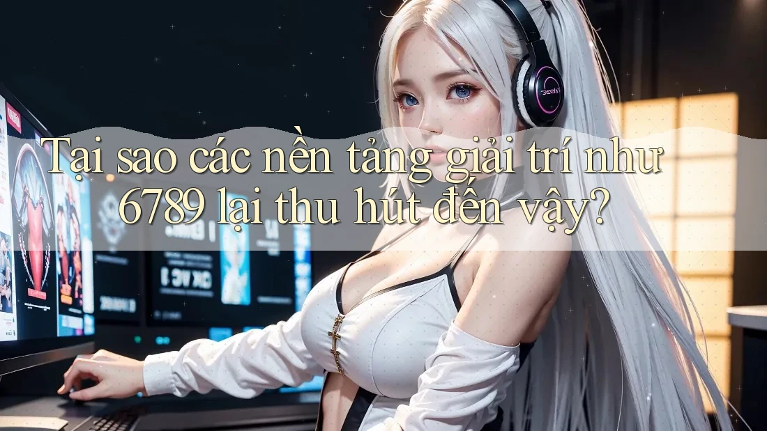 Tại sao các nền tảng giải trí như 6789 lại thu hút đến vậy?