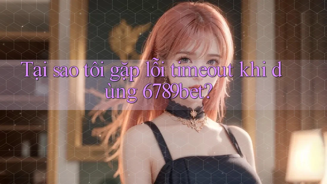 Tại sao tôi gặp lỗi timeout khi dùng 6789bet?