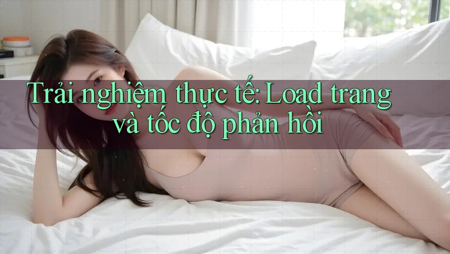 Trải nghiệm thực tế: Load trang và tốc độ phản hồi